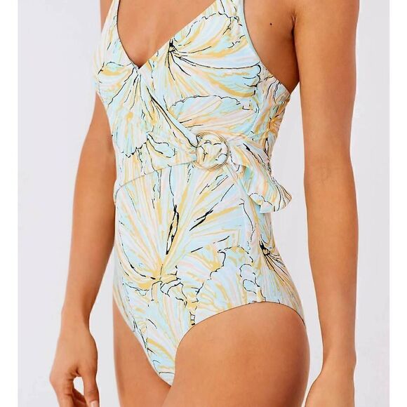 DFV x Onia Lila Wrap Swimsuit S - Picture 1 of 9